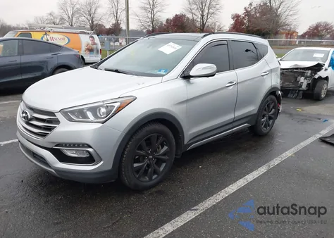 2017 Hyundai Santa Fe Sport 2.0T Ultimate from USA, damaged, VIN 5XYZWDLA5HG502820